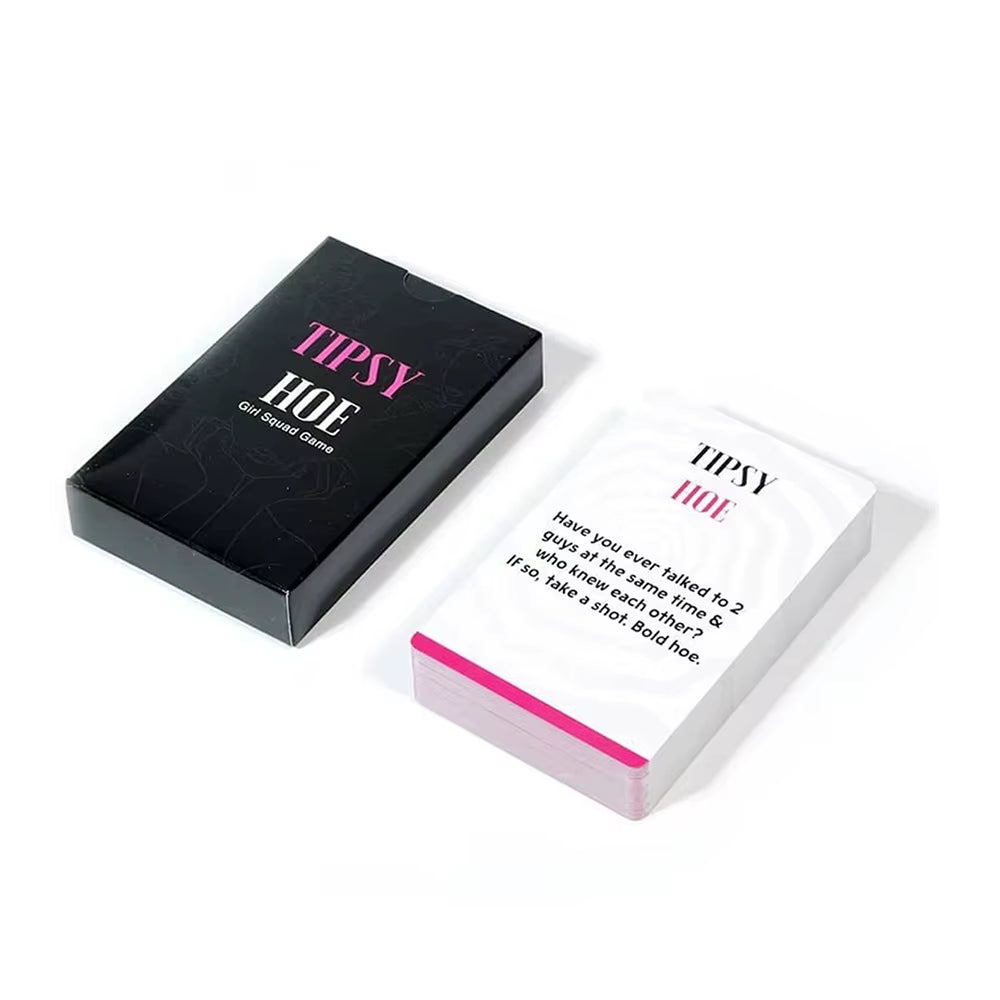 Tipsyhoe Night Game Girl Bachelorette Night Game Party Bridal Shower Game Drinking Card Games