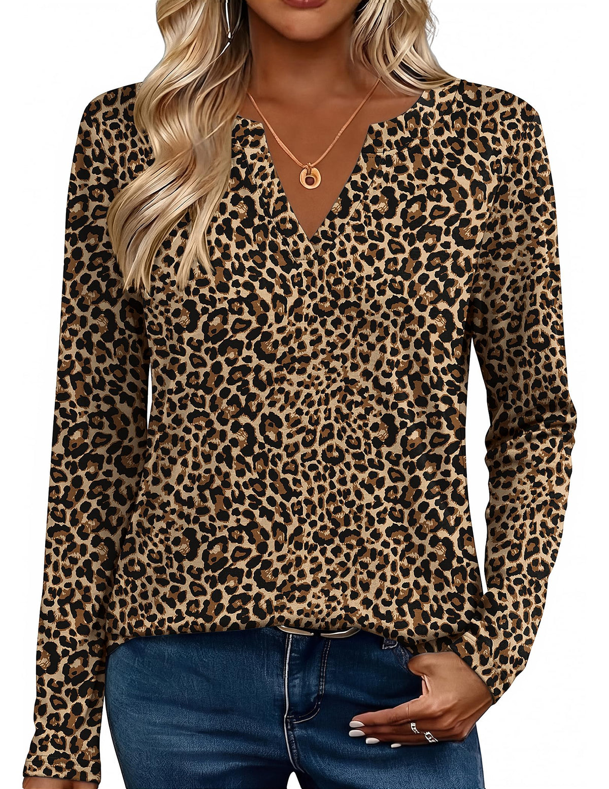 Zeagoo Womens Tops Long Sleeve V Neck Tee Shirts Cute Dressy Casual Clothing Business Work Blouse | Business Work Blouse,Basic Clothing,Elegant Fall Fashion 2026