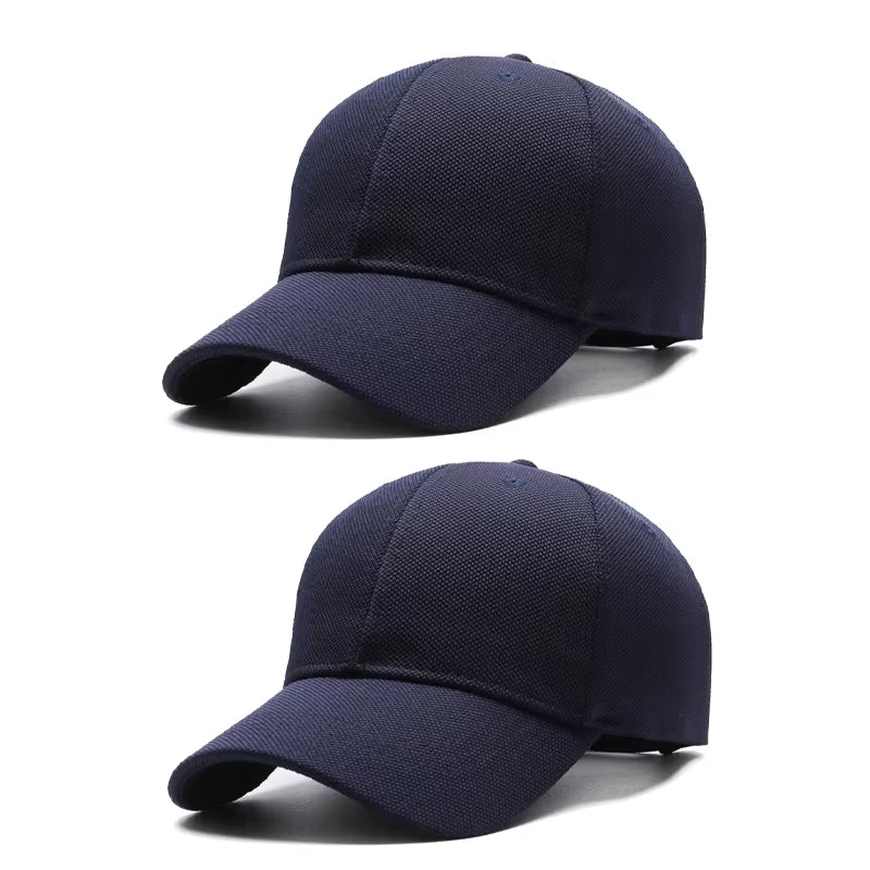 Pineapple Cloth Light Plate Simple Hat Men'S Casual Baseball Cap Fashion Visor Hat Minimalist Female Cap, Big Head Circumference