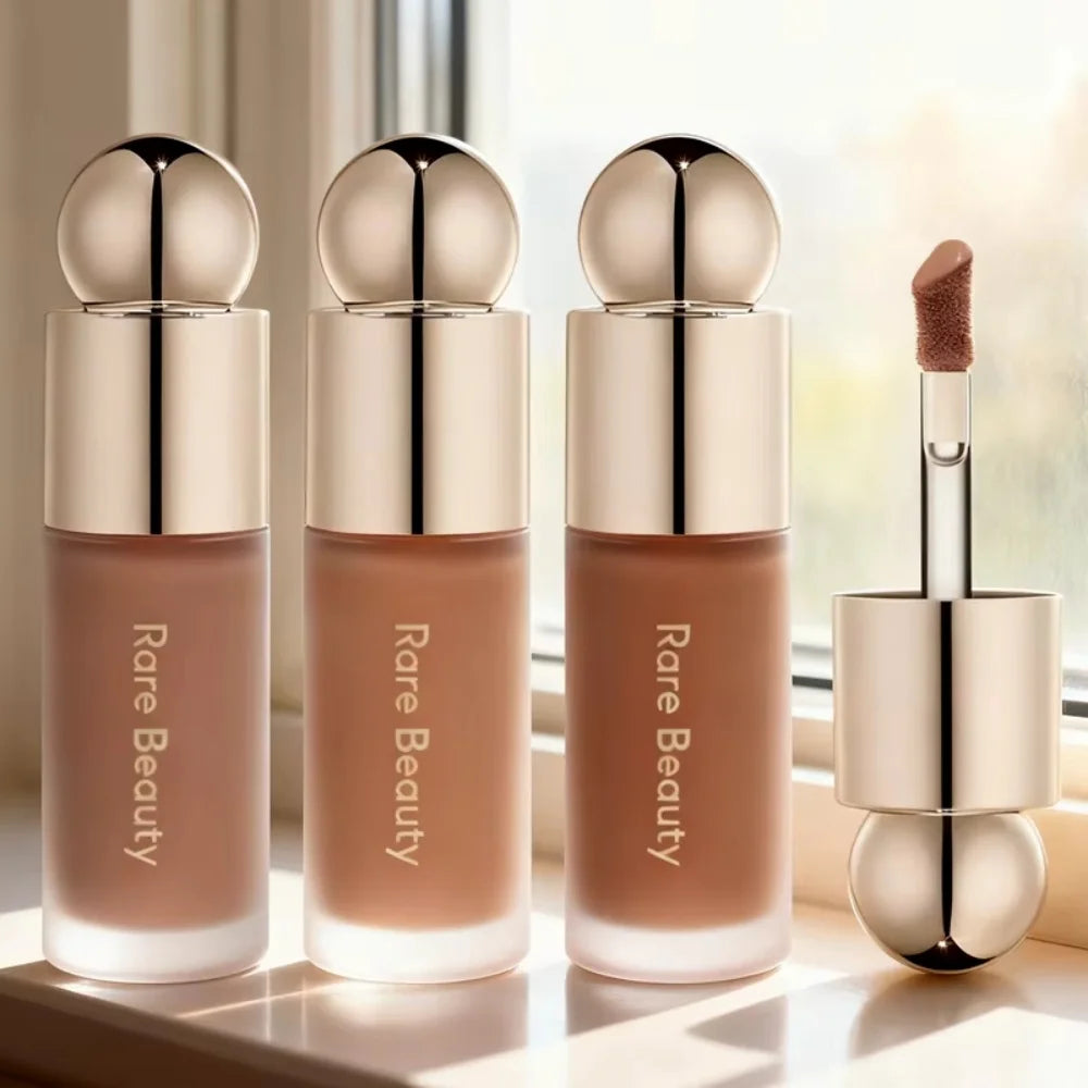 Rare Beauty 3D Face Contour Liquid Bronzer Shade Smooth Highlight Mirror Lasting Natural Nose Shadow Waterproof Brighten Makeup